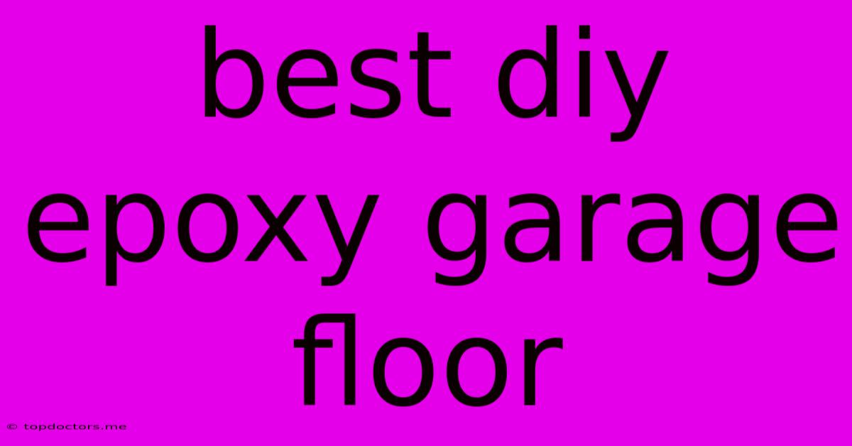 Best Diy Epoxy Garage Floor Best Diy Epoxy Garage Floor