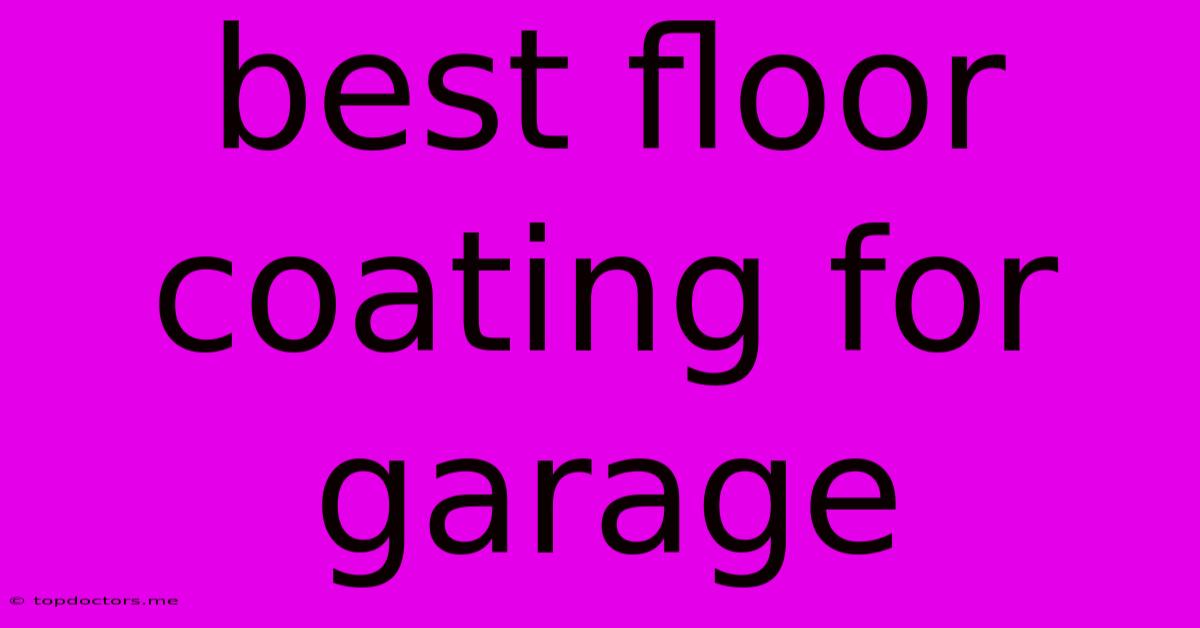Best Floor Coating For Garage Best Floor Coating For Garage