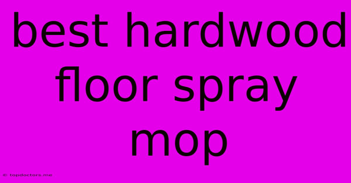 Best Hardwood Floor Spray Mop Best Hardwood Floor Spray Mop