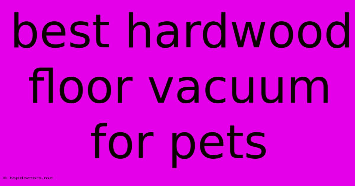 Best Hardwood Floor Vacuum For Pets Best Hardwood Floor Vacuum For Pets