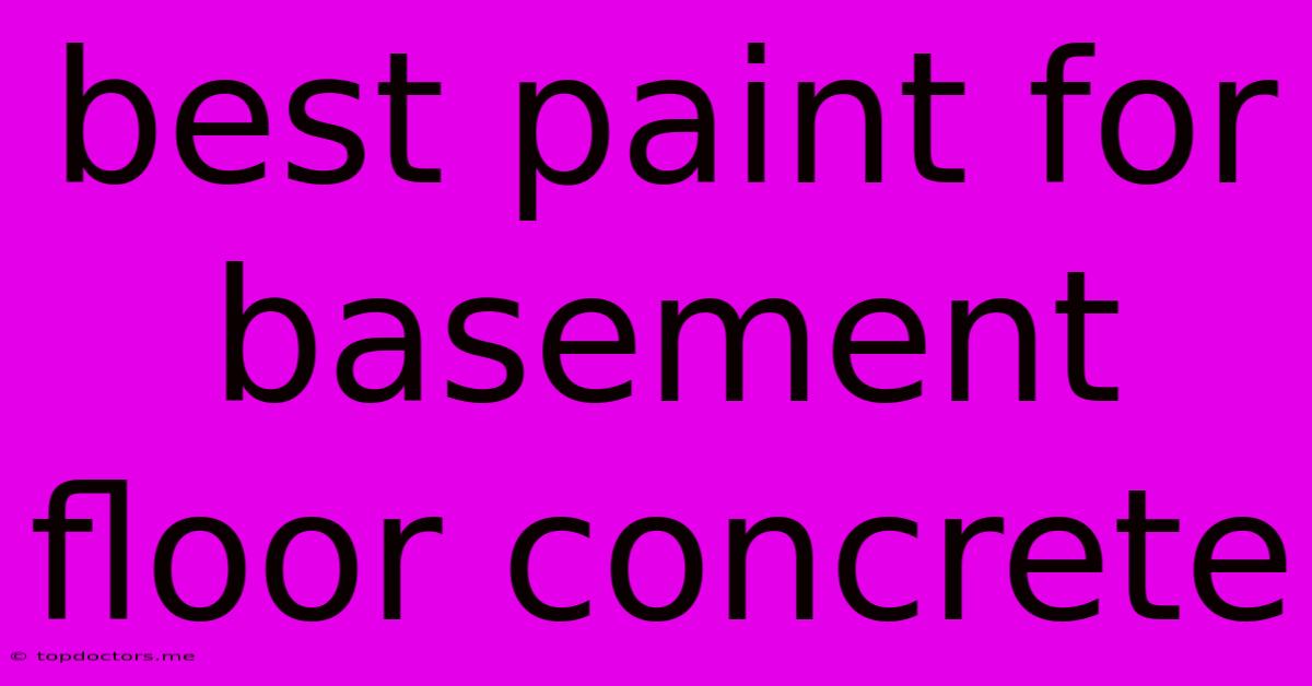 Best Paint For Basement Floor Concrete Best Paint For Basement Floor Concrete