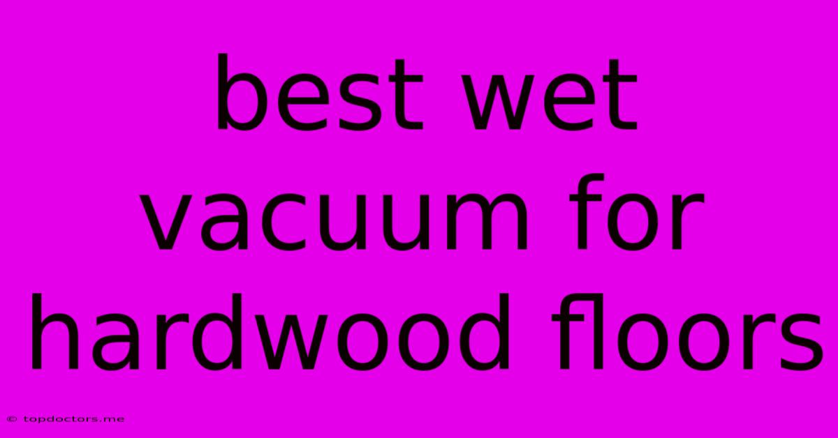 Best Wet Vacuum For Hardwood Floors Best Wet Vacuum For Hardwood Floors