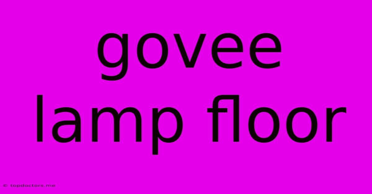 Govee Lamp Floor Govee Lamp Floor