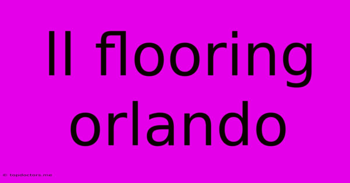 Ll Flooring Orlando