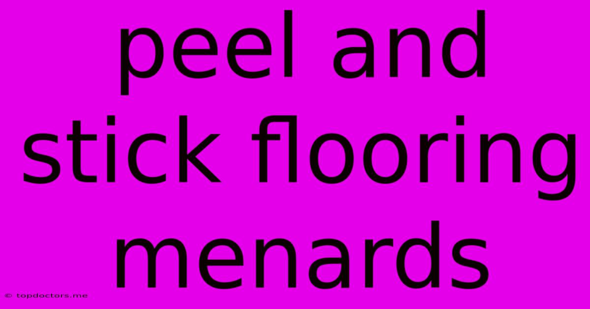 Peel And Stick Flooring Menards Peel And Stick Flooring Menards