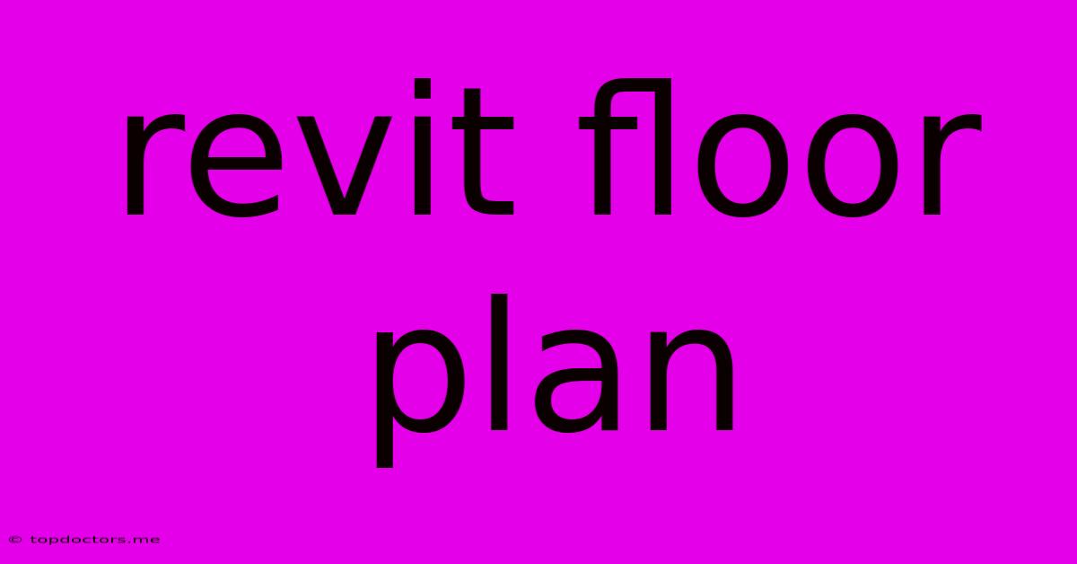 Revit Floor Plan Revit Floor Plan