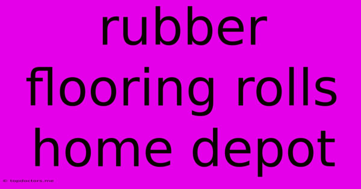 Rubber Flooring Rolls Home Depot Rubber Flooring Rolls Home Depot