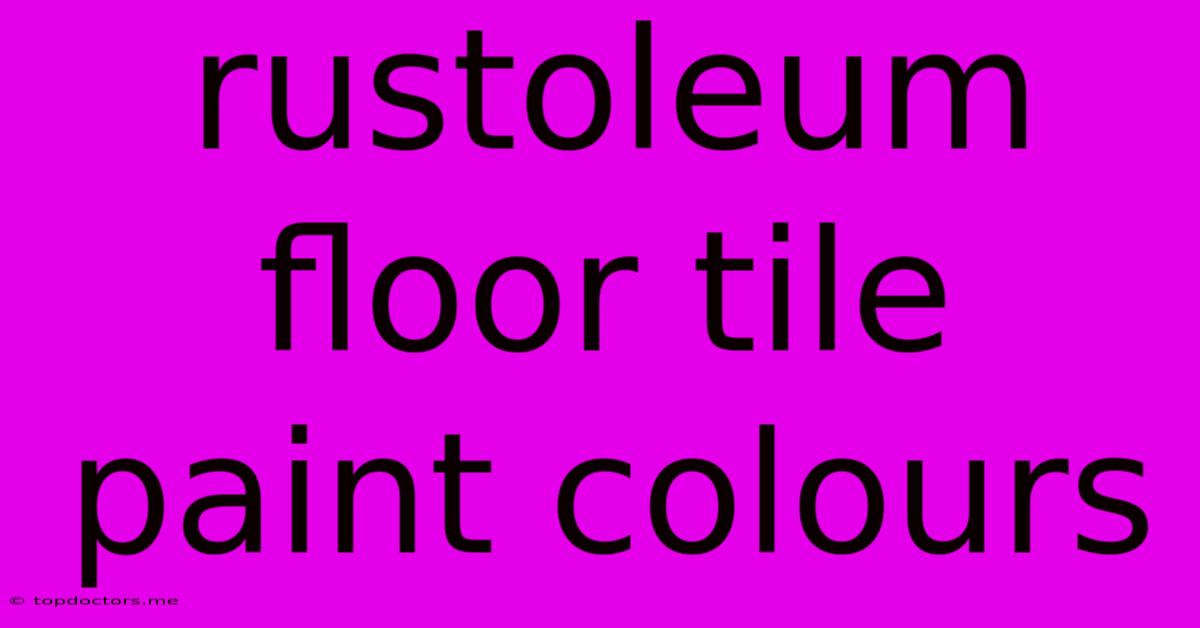 Rustoleum Floor Tile Paint Colours Rustoleum Floor Tile Paint Colours