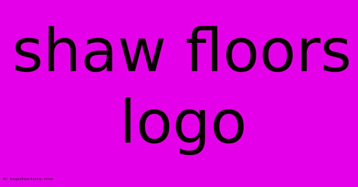 Shaw Floors Logo