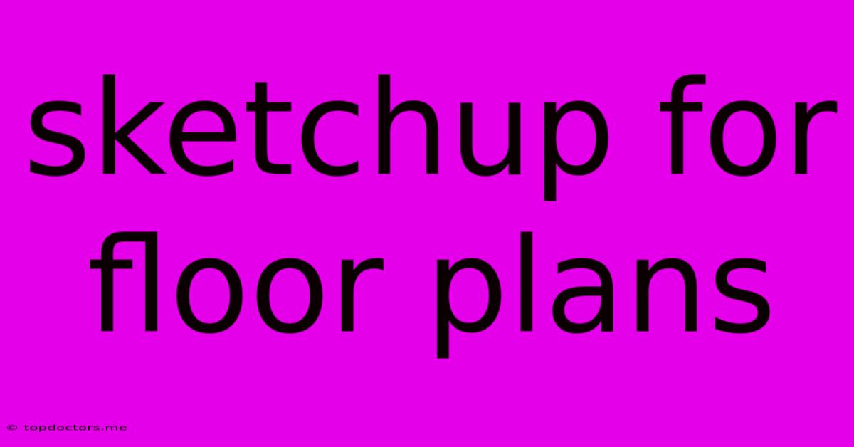 Sketchup For Floor Plans Sketchup For Floor Plans