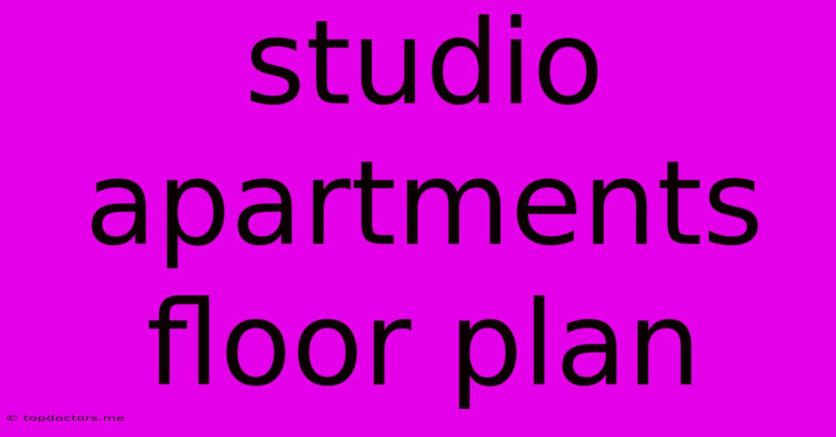 Studio Apartments Floor Plan Studio Apartments Floor Plan