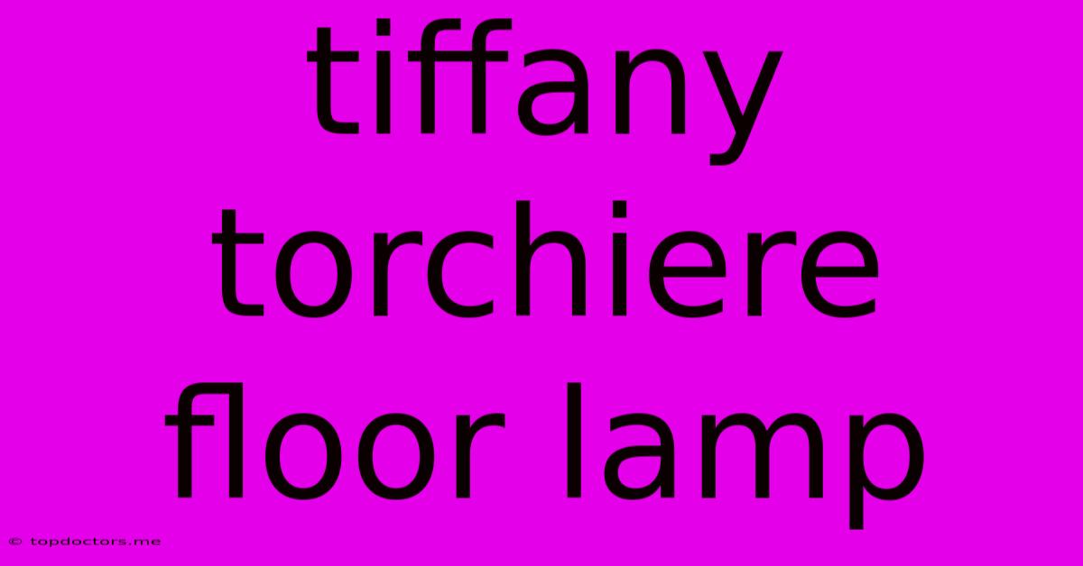 Tiffany Torchiere Floor Lamp Tiffany Torchiere Floor Lamp