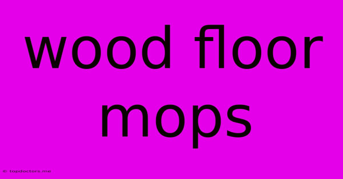 Wood Floor Mops Wood Floor Mops